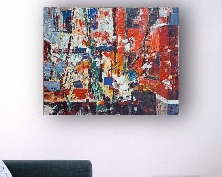 Original Contemporary Abstract Painting by Yurii Vatkin