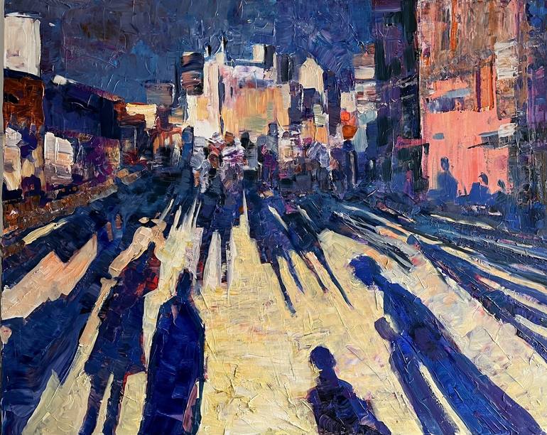 Original Abstract Expressionism Abstract Paintings by Yurii Vatkin
