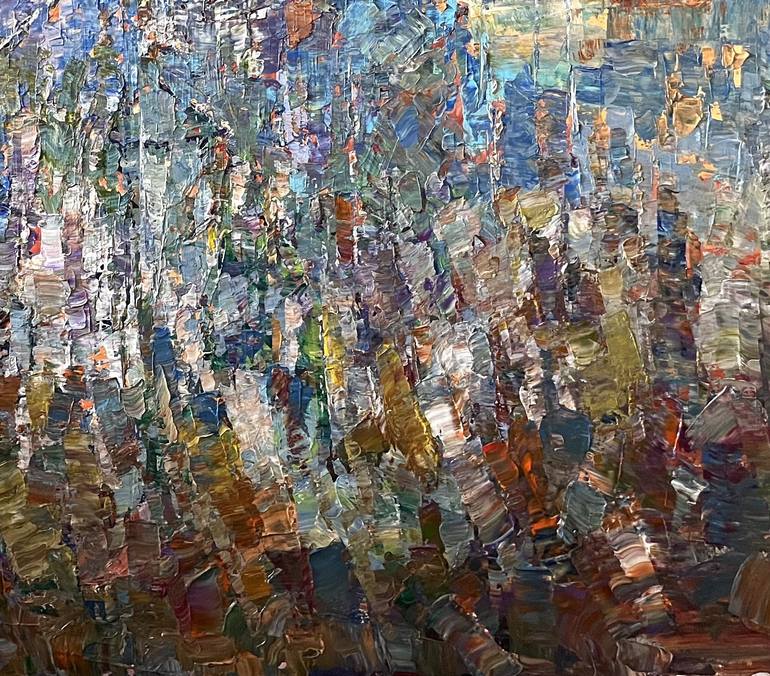 Original Expressionism Landscape Painting by Yurii Vatkin