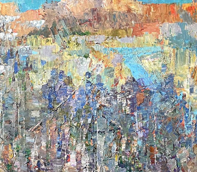 Original Expressionism Landscape Painting by Yurii Vatkin