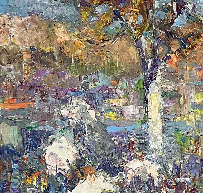 Original Expressionism Landscape Painting by Yurii Vatkin