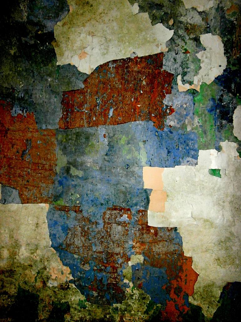 composition white, green, blue, red, grey and black Original Photography by angelo dorigo