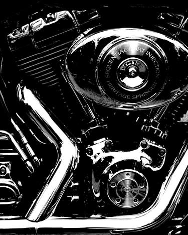 Print of Conceptual Motorbike Photography by angelo dorigo