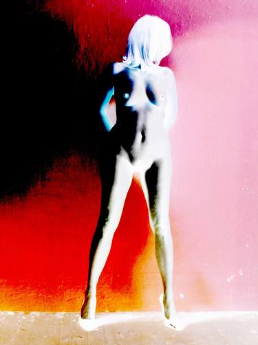 Original Abstract Expressionism Nude Photography by angelo dorigo