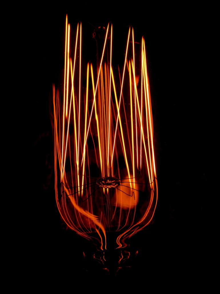 Original Abstract Photography by Angelo Dorigo | Abstract Art on Paper | light my fire II
