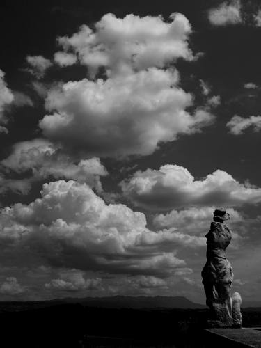 statue & clouds VII thumb