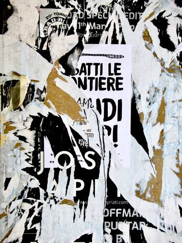 decollage urbano VII, homage to mimmo rotella thumb