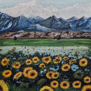 Original Landscape Paintings by Sharipa Tussupbekova