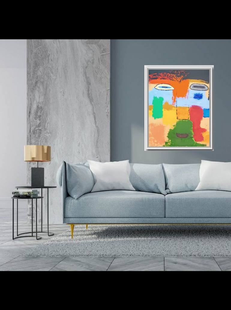 Original Contemporary Abstract Painting by Chris Masouras