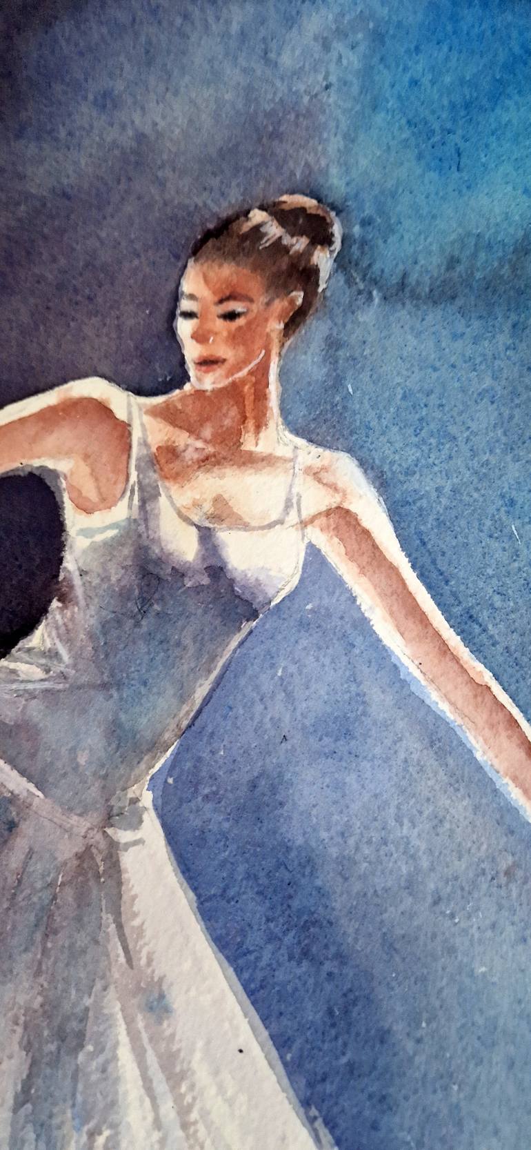 Original Expressionism Women Painting by Anastassiya Suslova