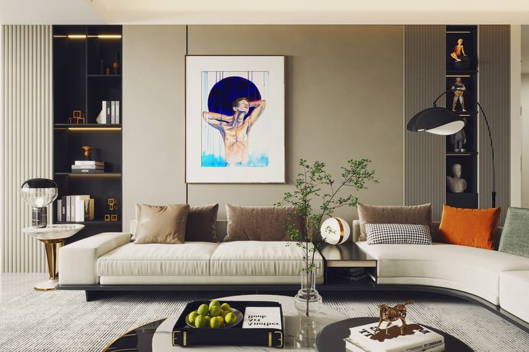 Original Contemporary Nude Painting by Anastassiya Suslova