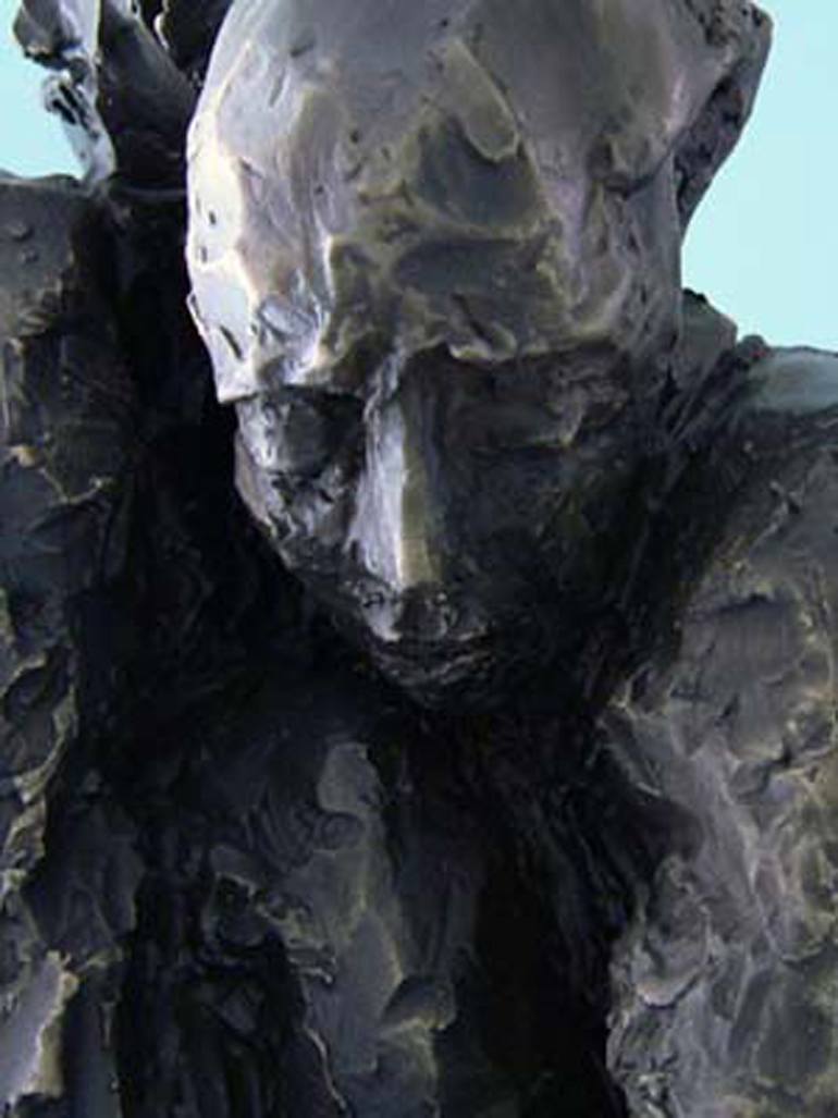 Original Expressionism People Sculpture by Janese Hexon
