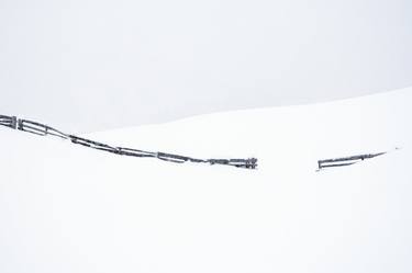 Border II. Dolomites. Art photography in the style of minimalism. thumb
