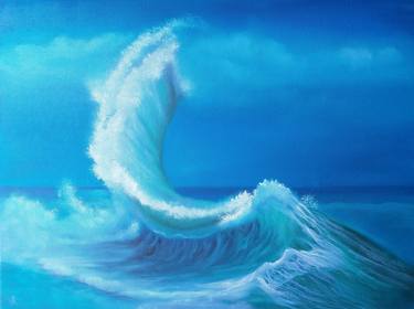 Original Seascape Paintings by Valentyna Rybkina