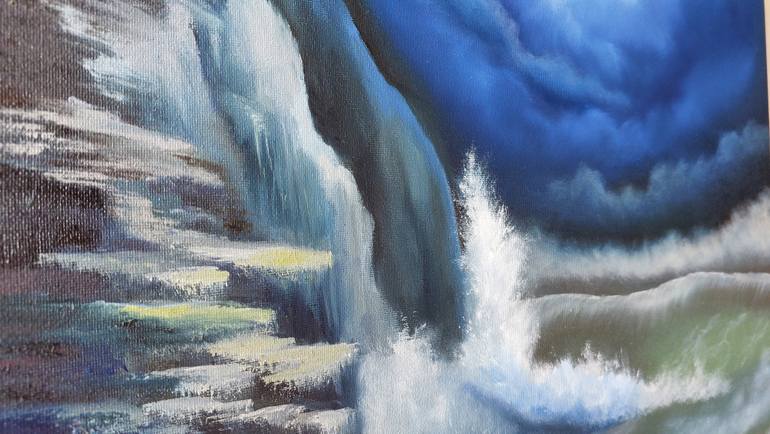 Original Other Seascape Painting by Valentyna Rybkina