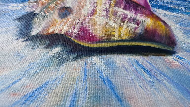 Original Realism Seascape Painting by Valentyna Rybkina