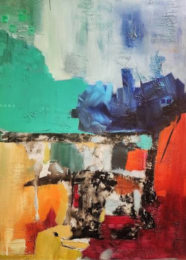 Original Abstract Paintings by Poornima Dayal