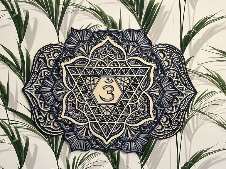 Third Eye Chakra (Sahasrara) Mandala - Print