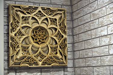 Mandala Wall Art, Wood Decor, Home Decor thumb