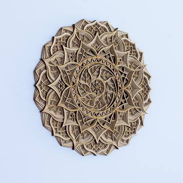 Spiritual Wooden Mandala thumb