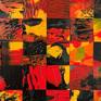 Portrait of a Bushfire Mixed Media by Ross Halfacree | Saatchi Art