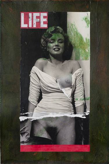 Print of Erotic Collage by Alessandro D'Andrea