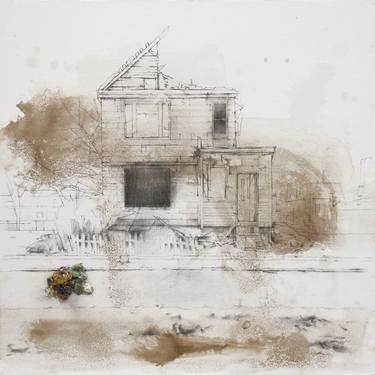 Original Figurative Architecture Mixed Media by Carlos Asensio