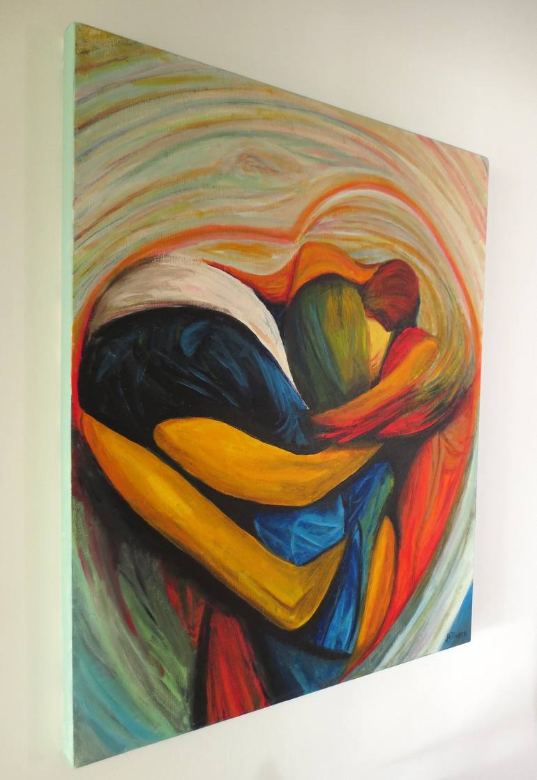 Original Love Painting by Jose Antonio Rivero