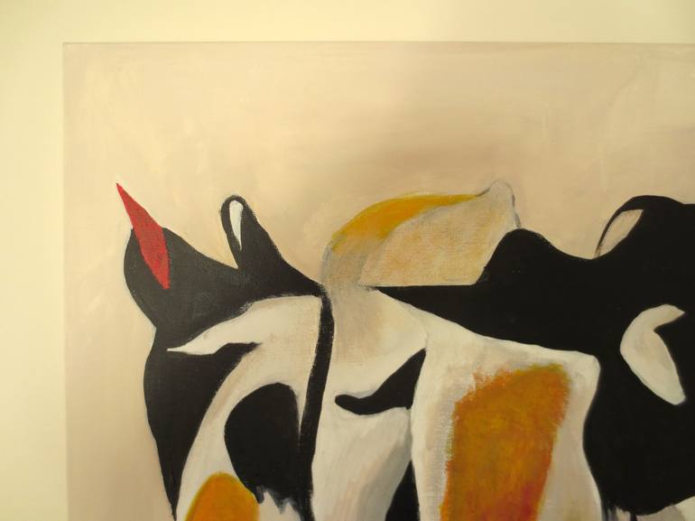 Original Abstract Animal Painting by Jose Antonio Rivero