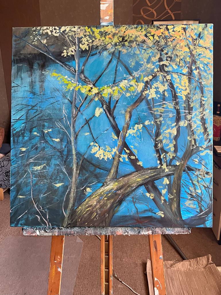 Original Contemporary Landscape Painting by Natalia Yasko