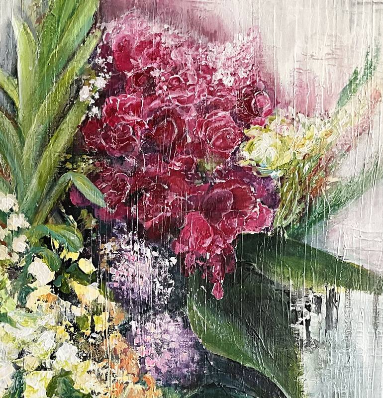 Original Contemporary Floral Painting by Natalia Yasko