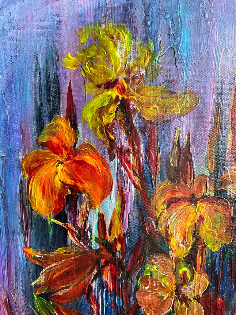 Original Contemporary Floral Painting by Natalia Yasko