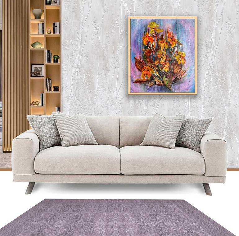 Original Contemporary Floral Painting by Natalia Yasko