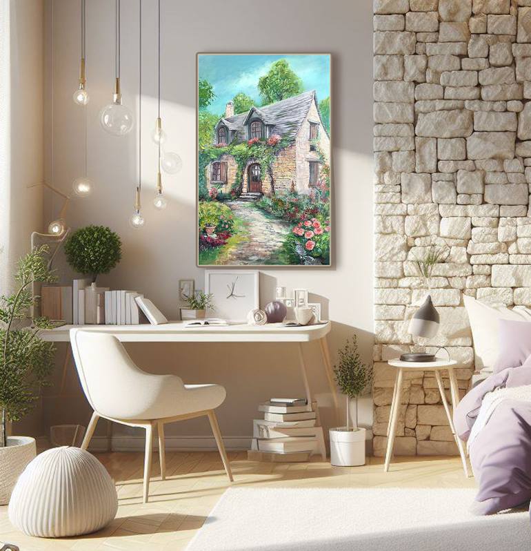 Original Contemporary Home Painting by Natalia Yasko