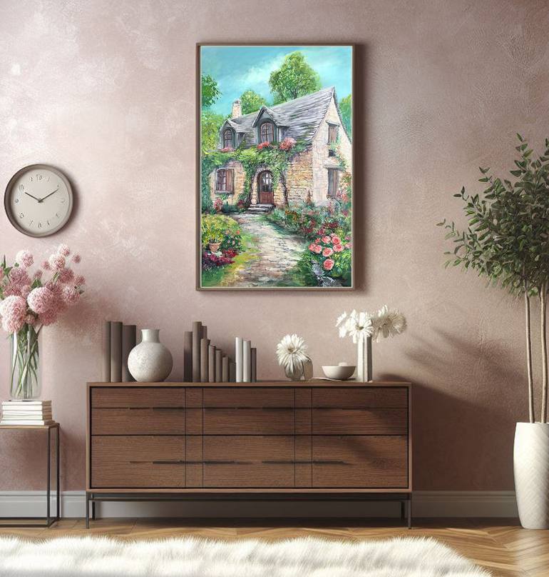 Original Contemporary Home Painting by Natalia Yasko
