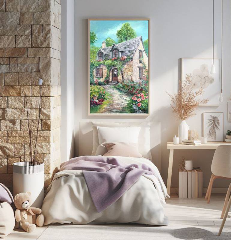 Original Contemporary Home Painting by Natalia Yasko