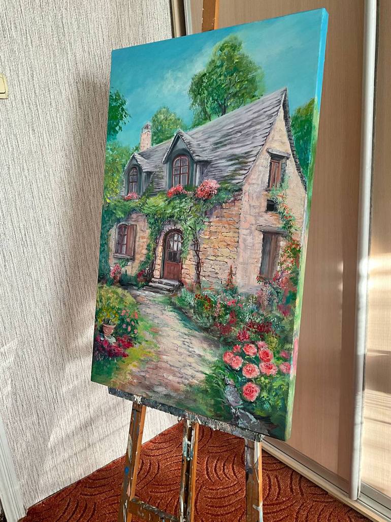 Original Contemporary Home Painting by Natalia Yasko