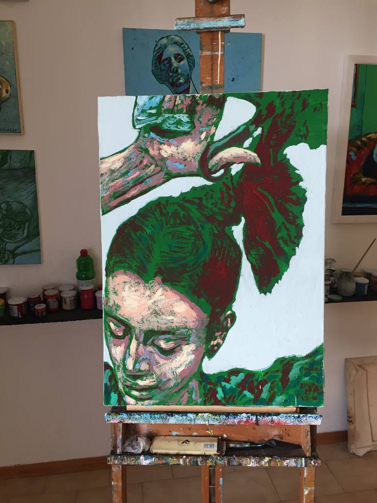 Original Contemporary Pop Culture/Celebrity Painting by Andrea Starinieri