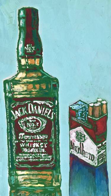 Original Pop Art Still Life Paintings by Andrea Starinieri