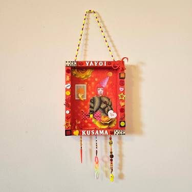 Original Pop Art Pop Culture/Celebrity Mixed Media by Lorette C Luzajic