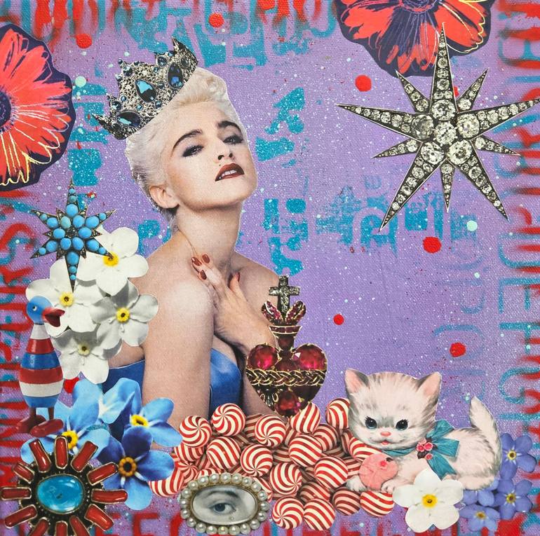 Original Pop Art Music Mixed Media Art For Sale | Saatchi Art
