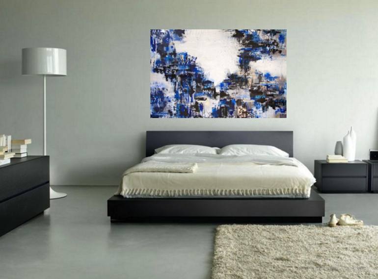 Original Abstract Cities Collage by Lorette C Luzajic