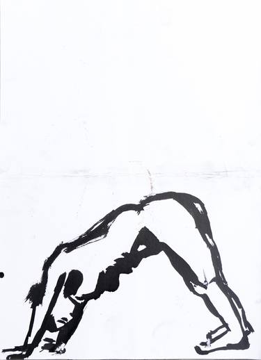 Original Contemporary Body Drawing by Naglis Kranauskas