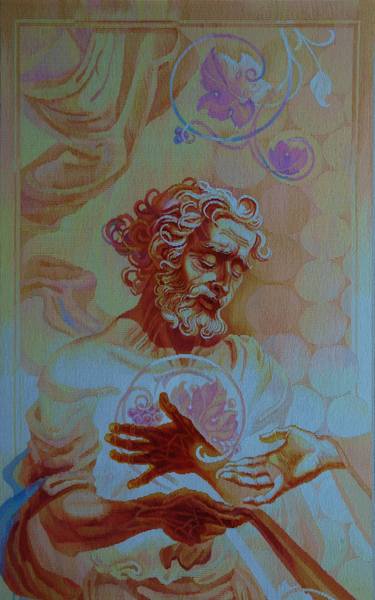Print of Figurative Religious Paintings by Oleg Oksana Kondratyuk