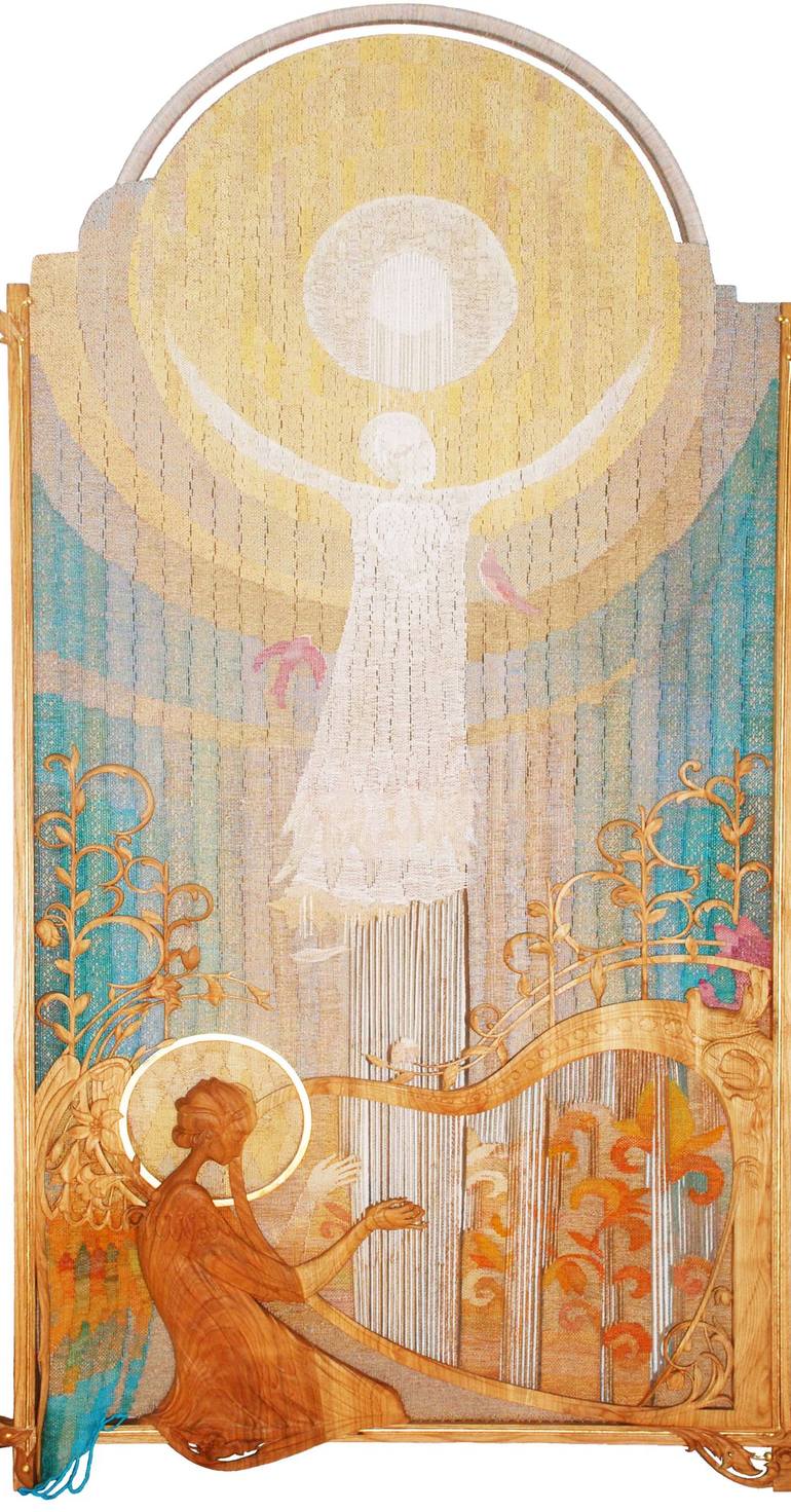 Print of Art Deco Religious Sculpture by Oleg Oksana Kondratyuk