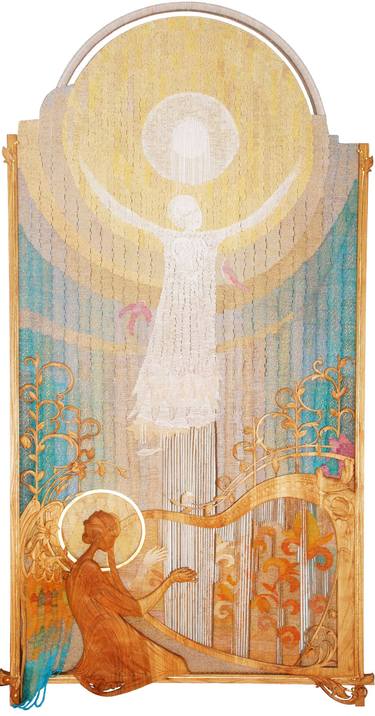 Print of Art Deco Religious Sculpture by Oleg Oksana Kondratyuk