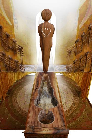 Print of Art Deco Body Sculpture by Oleg Oksana Kondratyuk