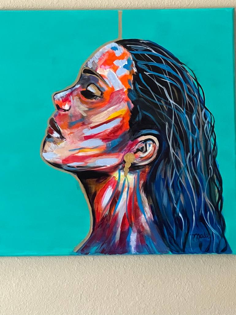 Original Contemporary Women Painting by Mary Rogas