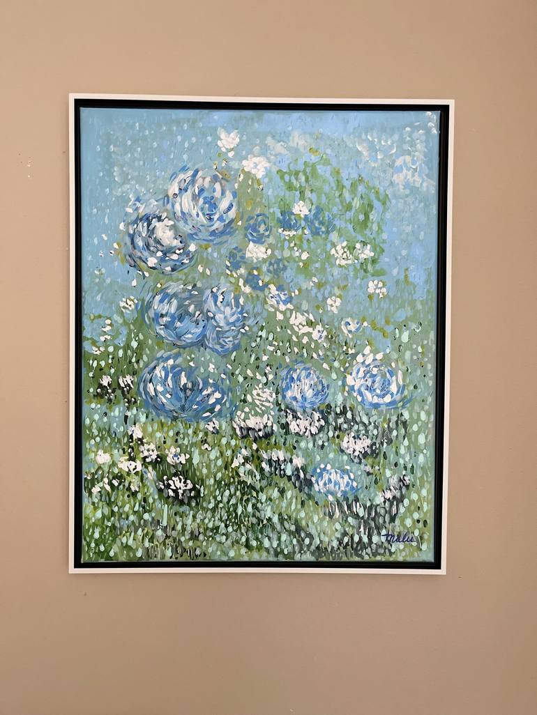 Original Floral Painting by Mary Rogas