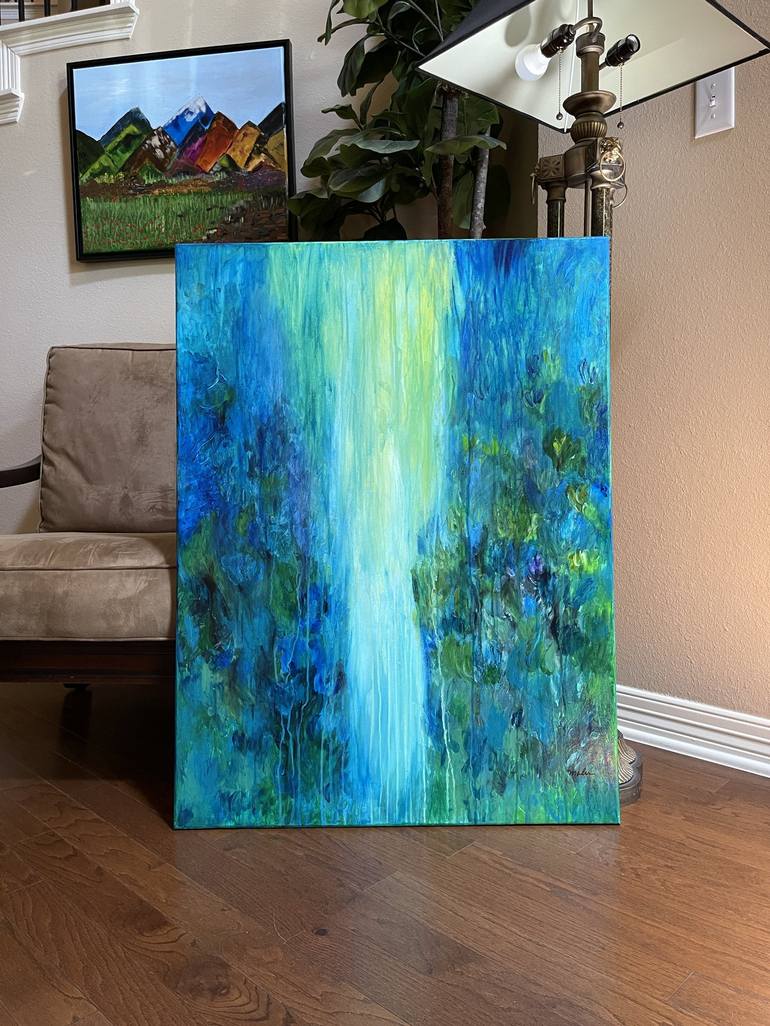 Original Abstract Painting by Mary Rogas